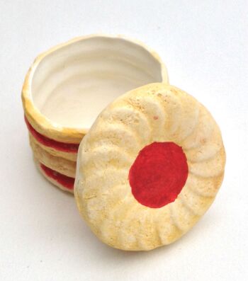 Une boîte à bibelots Jammy Dodger