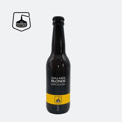 Bière Blonde Gaillarde  33cl 4,5% vol.