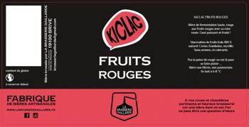 Kiclac Fruits Rouges 33cl 5% Vol. 2