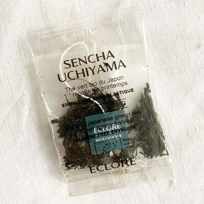 Uchiyama sencha biologico 40 bustine di tè verde individuali