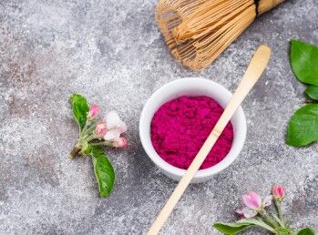 Matcha rosa biologico eccezionale dall'Indonesia - 200g - HECOSFAIR