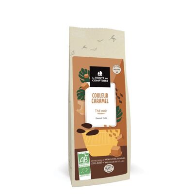 Black tea COULEUR CARAMEL P'tites Douceurs - Caramel, tonka - 100g bag