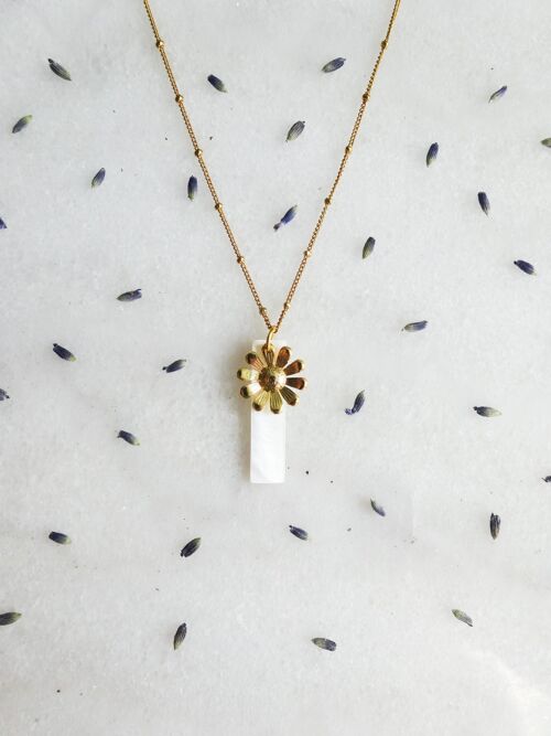 Collier long Marguerite