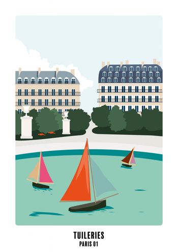 Bateaux des tuileries 3