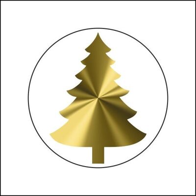 Etiquetas de deseos para árboles de Navidad - 500 piezas