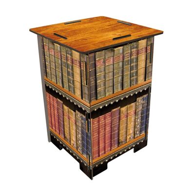Photo stool Antique books