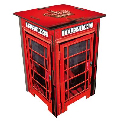 Photo stool - telephone box London