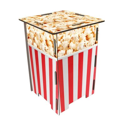 Photo stool popcorn