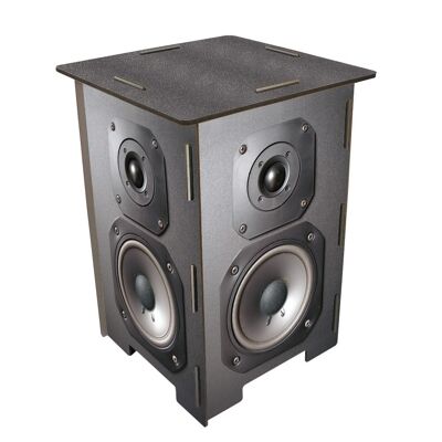 Photo stool speaker box