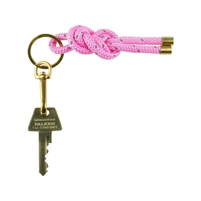 Key knot (pink reflect)