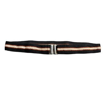 Ceinture Abeille Noir Orange Saumon 1