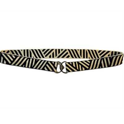 Zebra Elastic Belt