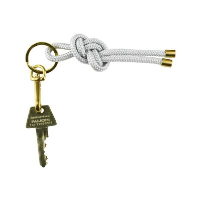 Key knot (silver grey)