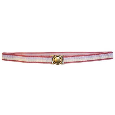 Ceinture Mini Rayures Rose Lilas et Blanches