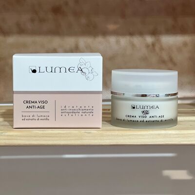 Anti-aging face cream - Lumea snail slime and peptides