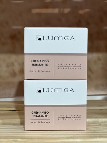 Lumea cosmétiques crème hydratante visage à la bave d'escargot 1