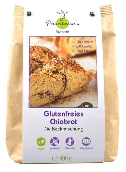 Backmischung - Glutenfreies Chia-Brot