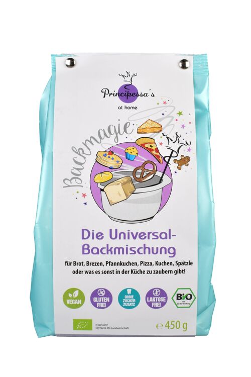 Bio-Backmagie, glutenfreie Universal-Backmischung