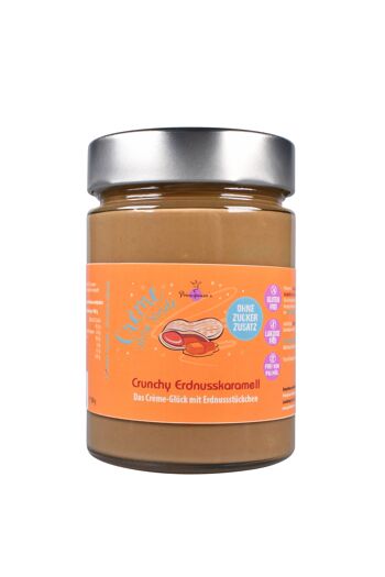 Crème sans péché - Croustillant caramel cacahuète large 1