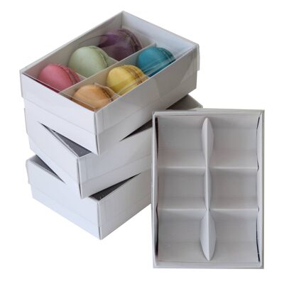 Macarons boxes, empty 2