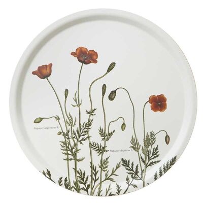 Serving tray Ø38 - Poppy