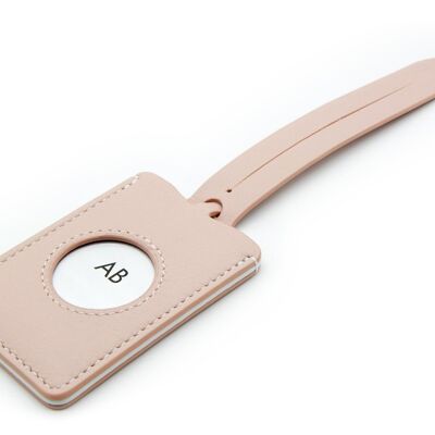 Luggage Tag - Blush and White