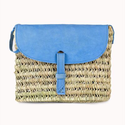 Bolso Doenya Mimbre 'Felicia' - azul claro
