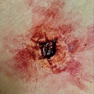 SFX EXIT BULLET WOUND SILICONE PROSTHETIC