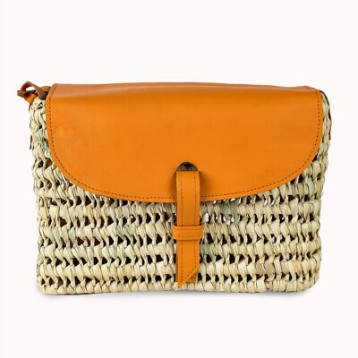 Borsa in vimini Doenya 'Felicia' - arancione