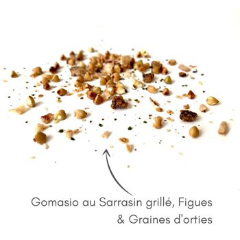 Gomasio Sarrasin, Figues et graines d'Orties 2