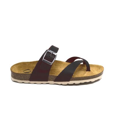 Bio Kaytlin sandal in black leather