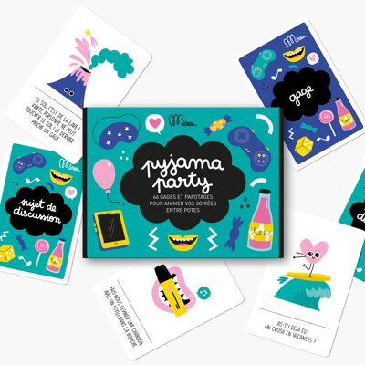 FIESTA DE PIJAMAS - 64 promesas y pequeña charla para amenizar las veladas con amigos