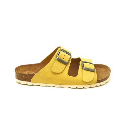 Bio Jakelin sandal in yellow leather