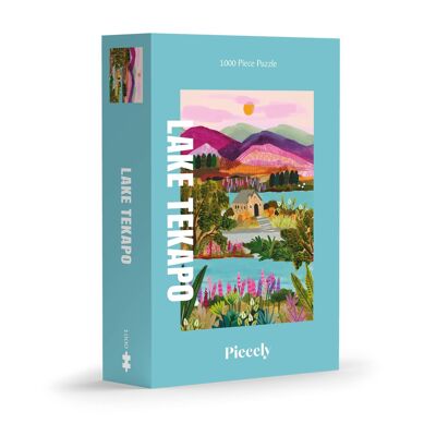 Puzzle Lago Tekapo, 1000 pezzi