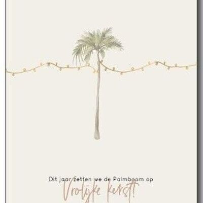 Carte de Noël | palmier-de-noel