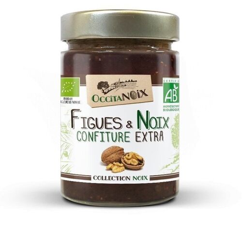 CONFITURE FIGUES ET NOIX - 200gr