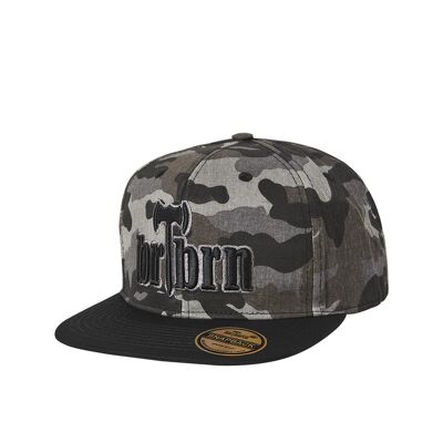 Casquette snapback camouflage