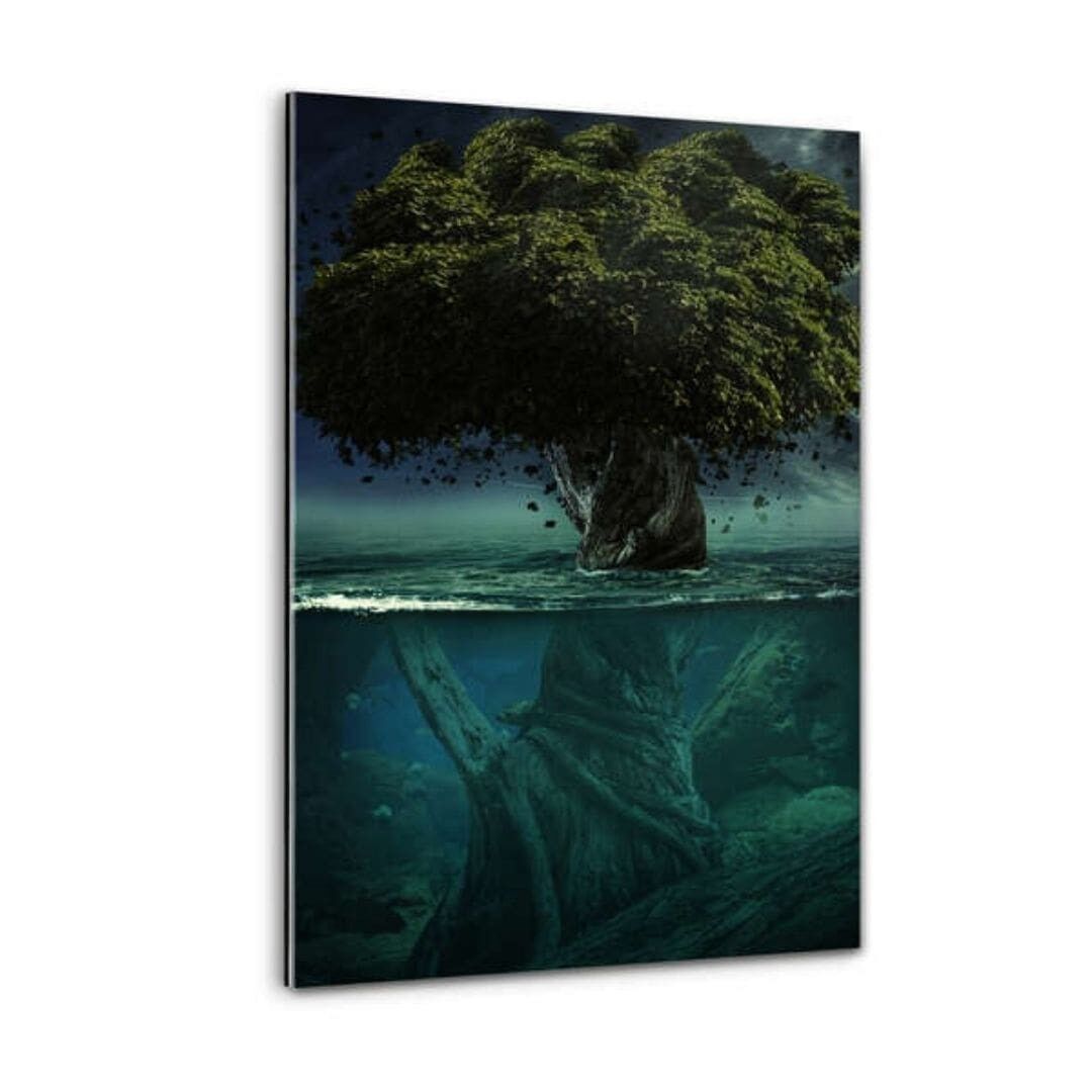 Alone in Depth - immagine in plexiglass