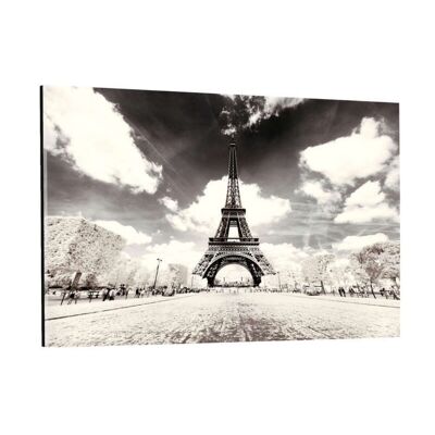 Paris Winter White - Torre Eiffel - Foto in plexiglas