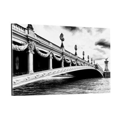 París Francia - Puente de París - imagen de plexiglás