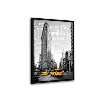 New York City - Flatiron Building Taxis II - image en plexiglas 6