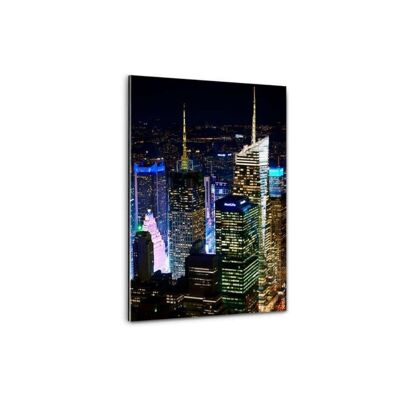 New York City - By Night II - immagine in plexiglass