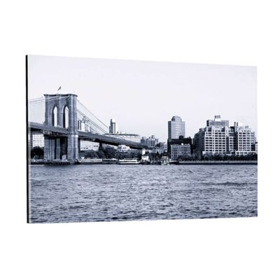 Nueva York - Puente de Brooklyn - imagen de plexiglás
