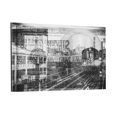 Manhattan Dollars - Line 7 - plexiglass image
