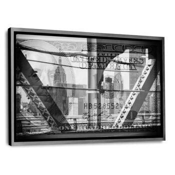 Dollars de Manhattan - Entre l'acier - Image en plexiglas 7