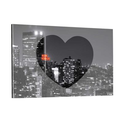 Love New York - New Yorker - Plexiglasbild