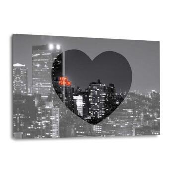 Love New York - New Yorker - Tableau plexiglas 3