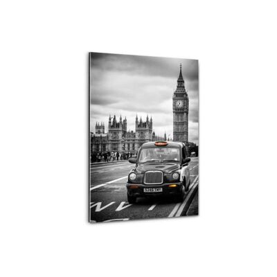 London - UK Cab - imagen de plexiglás