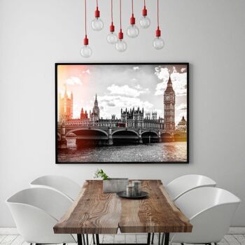 Londres - Westminster Bridge - image en plexiglas 4