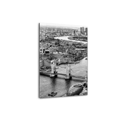 London - B_W View - Perspex image